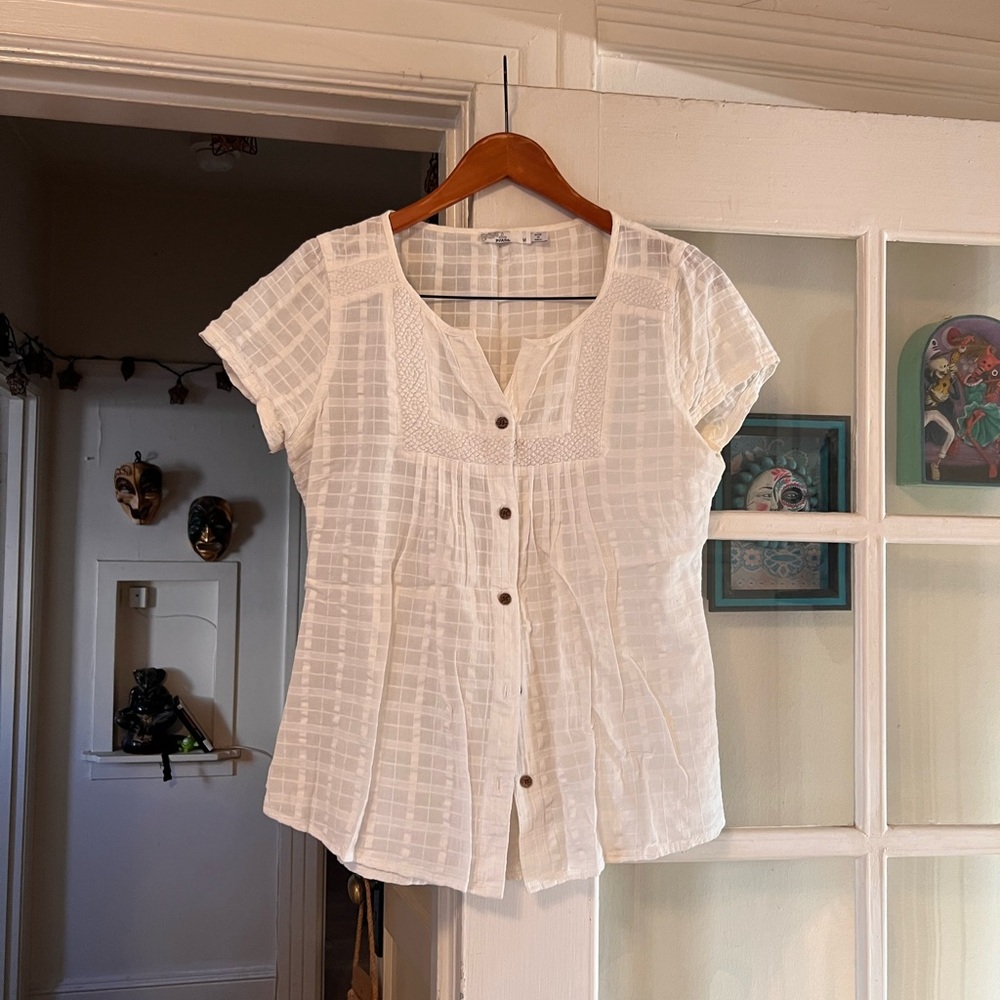 Prana 100% cotton Blouse